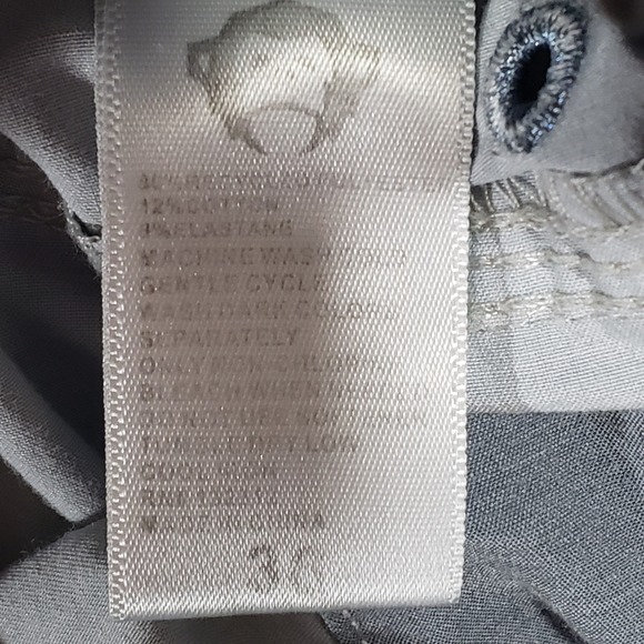 Howler Brothers Swim Trunks  Mens 34 Gray Horizon Hybrid Surf Logo Pocket - Picture 6 of 6